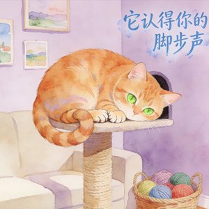 歌名：《它认得你的脚步声》.wav