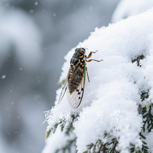 夏蝉与冬雪