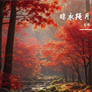 晾衣绳月