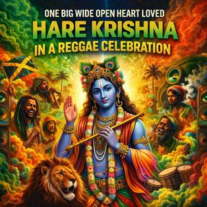 HARE KRISHNA IN A REGGAE CELEBRATION