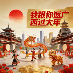 我跟你返广西过大年