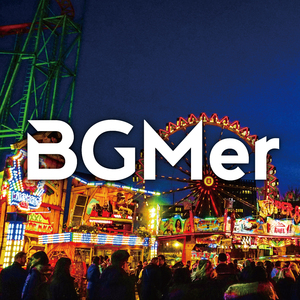 真夜中の遊園地