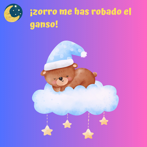 ¡zorro me has robado el ganso!