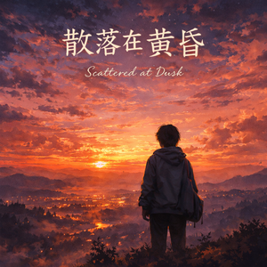 散落在黄昏