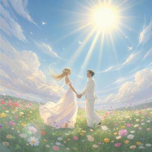 Liebe und glücklich sein