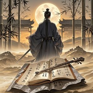 广陵散·千载弦歌_天光云影