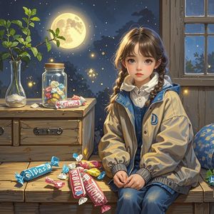 旧抽屉里的月光