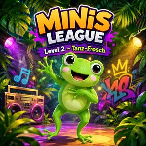 Tanz-Frosch ist bereit! Quak! Quak! Let’s go!