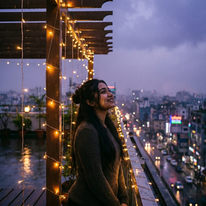 বৃষ্টি মুখর সন্ধ্যা