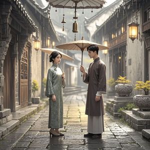 雨巷旧梦-翻腾的海虫