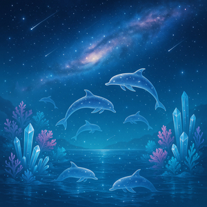 宇宙のイルカたち