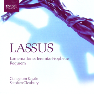 Lamentationes Jeremiæ Prophetæ (5vv, 1585) - Primi Diei (Thursday In Holy Week): Lamentatio Prima (Lassus)