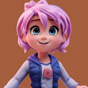 Stitch comprando pão