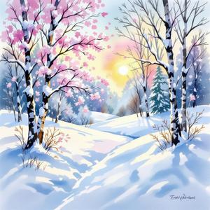Winter Fades To Spring