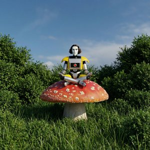 Little Green Martian