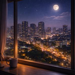 조용한 밤 몰입을 위한 로파이 비트