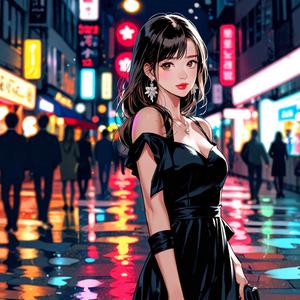 비오는 홍대, 그날의 우리