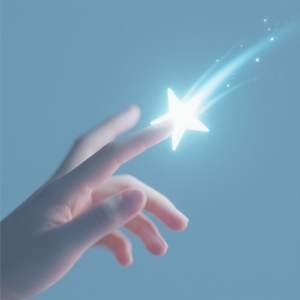 流れ星の指先
