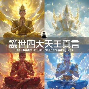 The Mantra of Caturmahārājakāyikas 護世四大天王真言 持國天王、增長天王、廣目天王、多聞天王