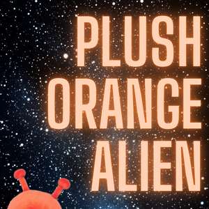 Plush Orange Alien
