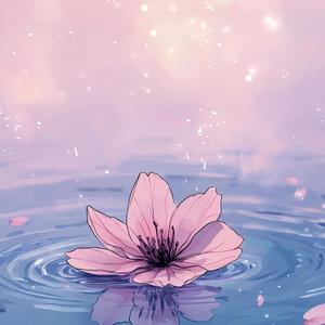 流れの花