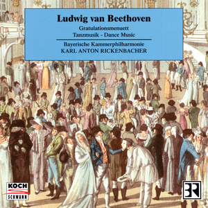 6 L?ndler WoO 15 for 2 violins and bass:No. 4 in D minor