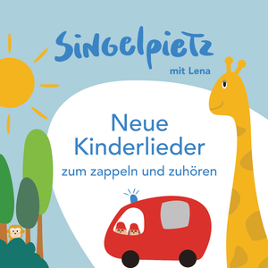 Drei Giraffen mit dem Kontrabass