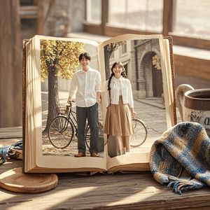 旧相册里的时光