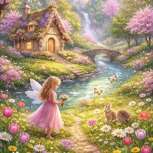 Vårkänslor i en sagovärld