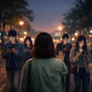 다가오지 말아요