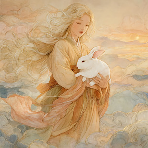 朝露の兔 (original)