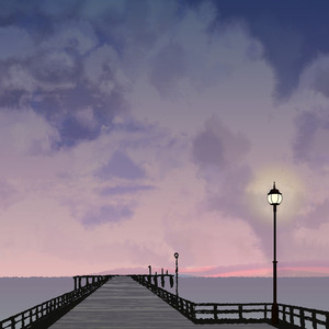 가로등 불빛이 은은하다 느껴질 때