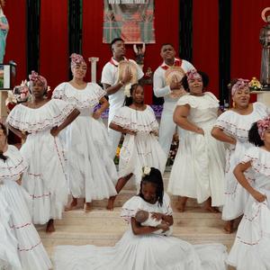 Nació un niño Dios negrito