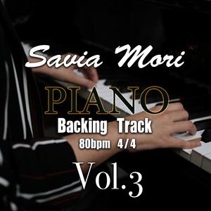 Piano Backing Track Savia Mori 80 bpm 4/4 Scale Cm, Vol. 3