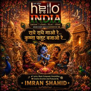 Krishna Flute Magic : A Musical Journey With Krishna : A Song By IMRAN SHAHID...