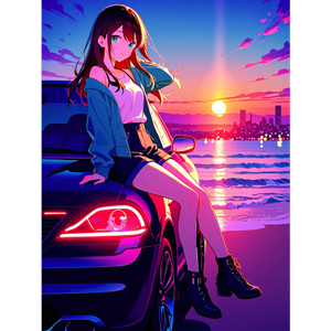 🚗🌌 Midnight Drive Escape ✨🌊#花火大会 by J-popの館（J-pop Museum）