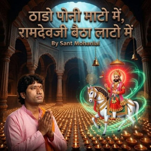 ठाडो पोनी माटो में, रामदेवजी बैठा लाटो में