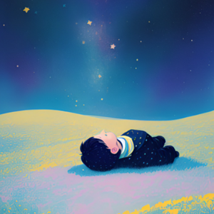 躺在草地上周围都是星星包围着我(prod.by Morrow)