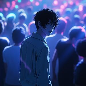 All alone in a crowd