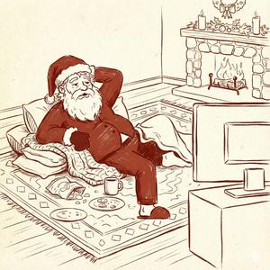 Lazy Santa Blues
