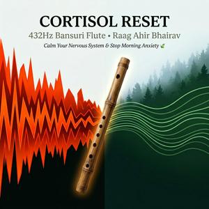 Cortisol Reset (432Hz Raag Ahir Bhairav) Cortisol Reset