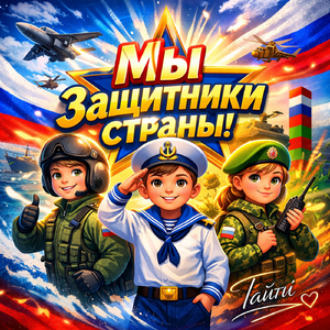 Мы-защитники страны!