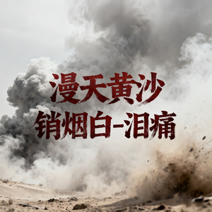 漫天黄沙销烟白
