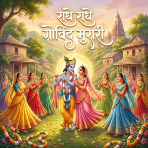 राधे राधे गोविंद मुरारी
