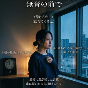無音の前で