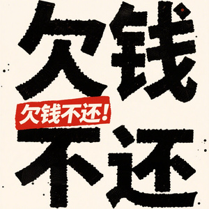 欠钱不还