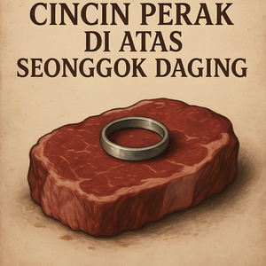 Cincin Perak Di Atas Seonggok Daging