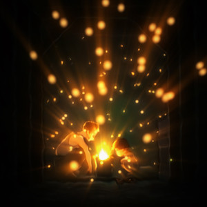 Fireflies at the Foot of the Mountain