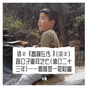 Ⅶ②《春秋左传》（柒②）晋公子重耳之亡（僖公二十三年）——磨难是一笔财富