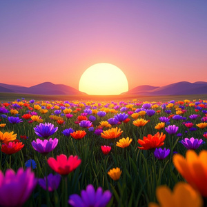 A Wriggling Snake In The Field